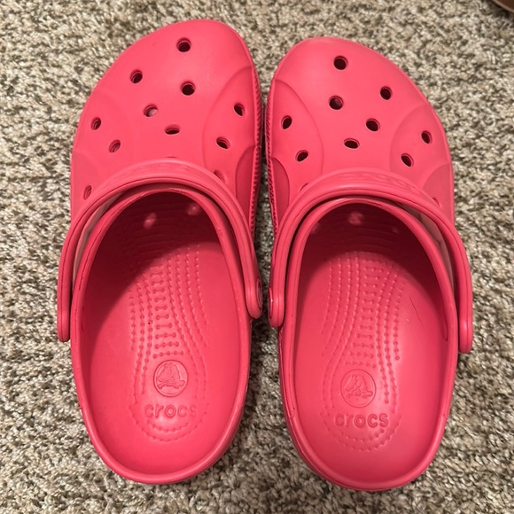 CROCS Shoes Hot Pink Crocs Poshmark